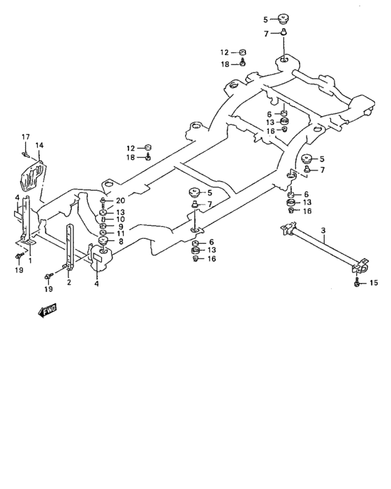 Body mounting