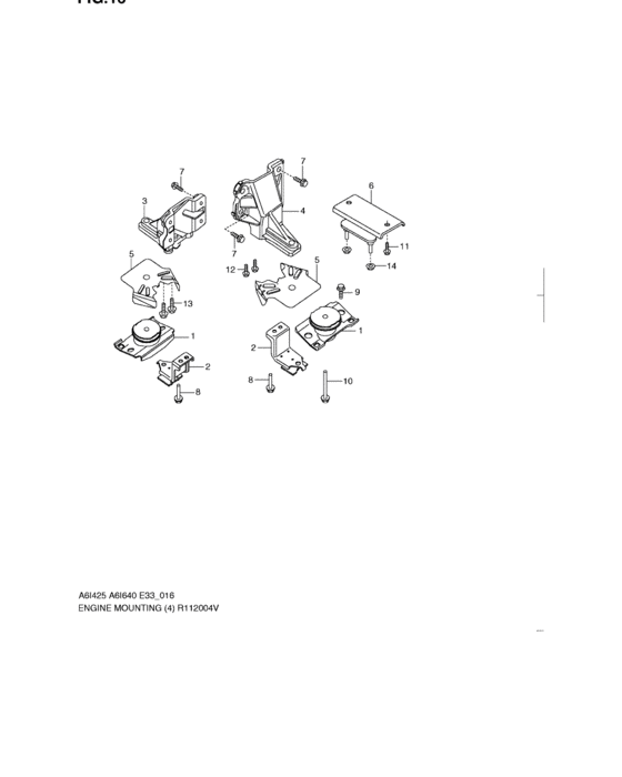 Engine mounting