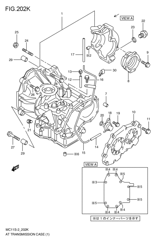 at - transmission case