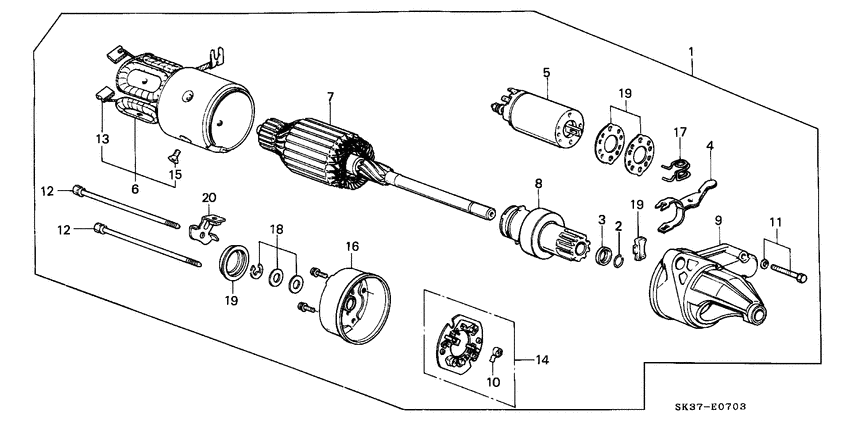 Starter motor