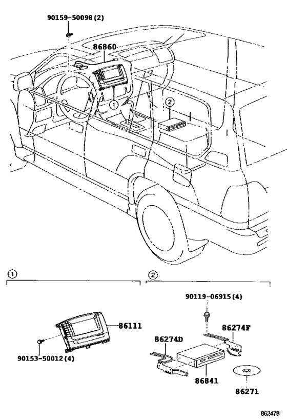 Navigation & Front Monitor Display