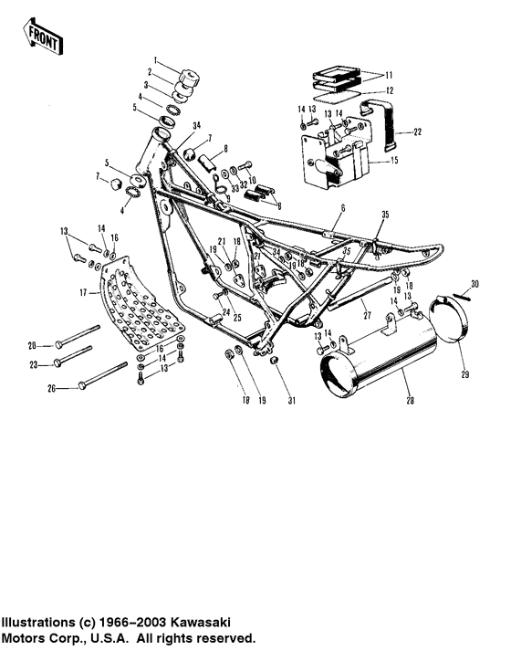 Frame/frame fittings