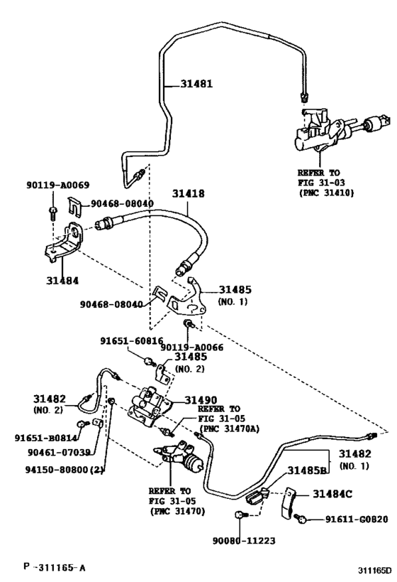 Clutch Pedal & Flexible Hose