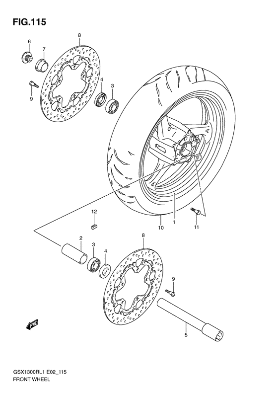 Front wheel