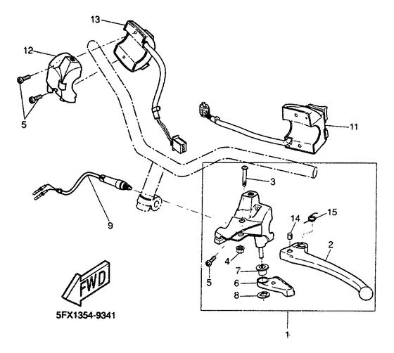 Handle switch & lever
