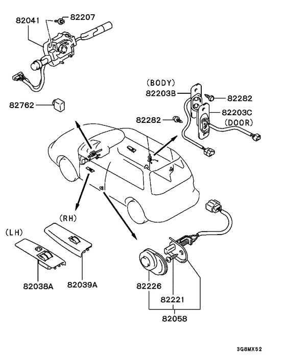 Switch & cigar lighter