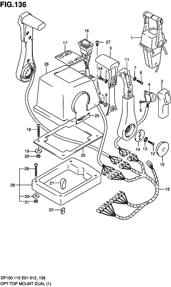 Opt:top mount dual