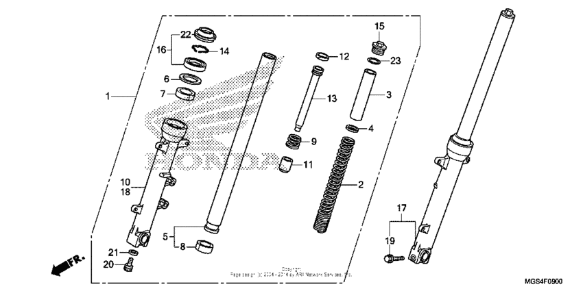 Front fork