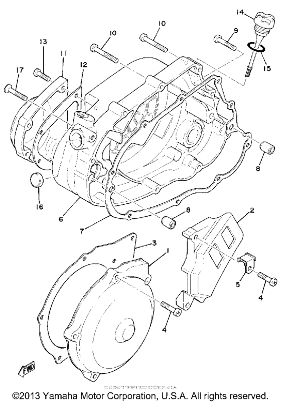 Crankcase cover