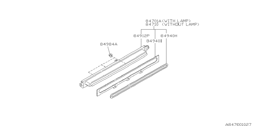 Lamp (high mount stop lamp)