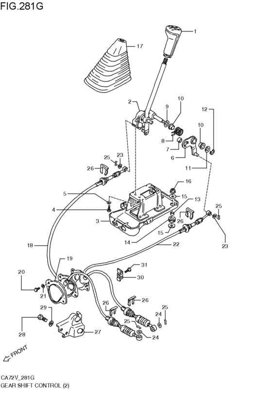 gearlever control