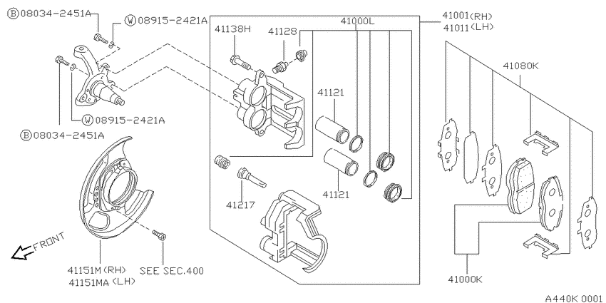 Front brake