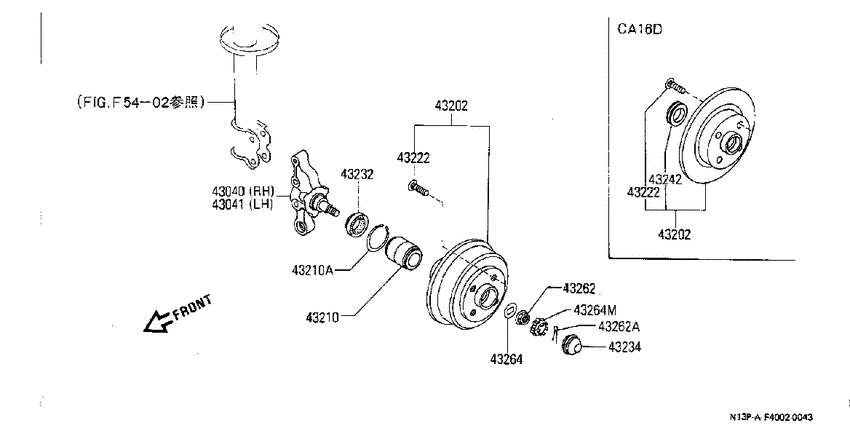 Rear axle