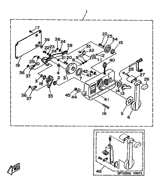 Remote control assy
