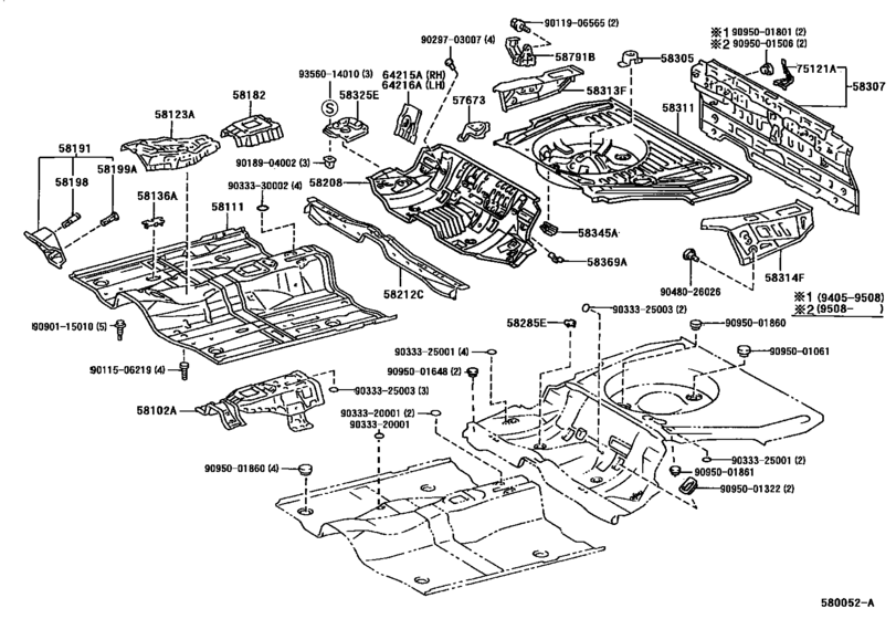 Floor Pan & Lower Back Panel