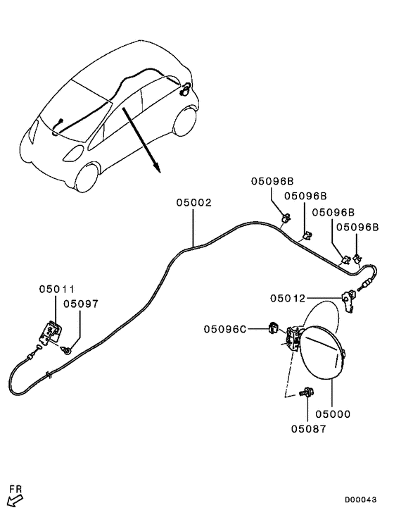 Fuel filler lid & lock