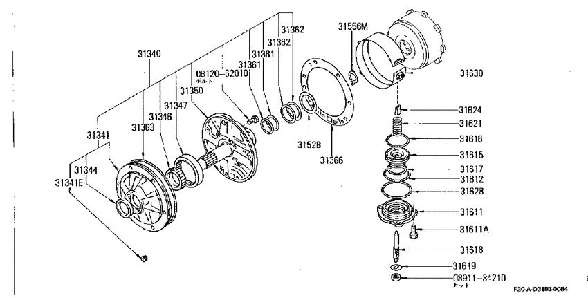Oil pump & clutch