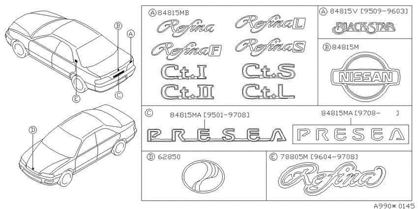 Emblem & name label