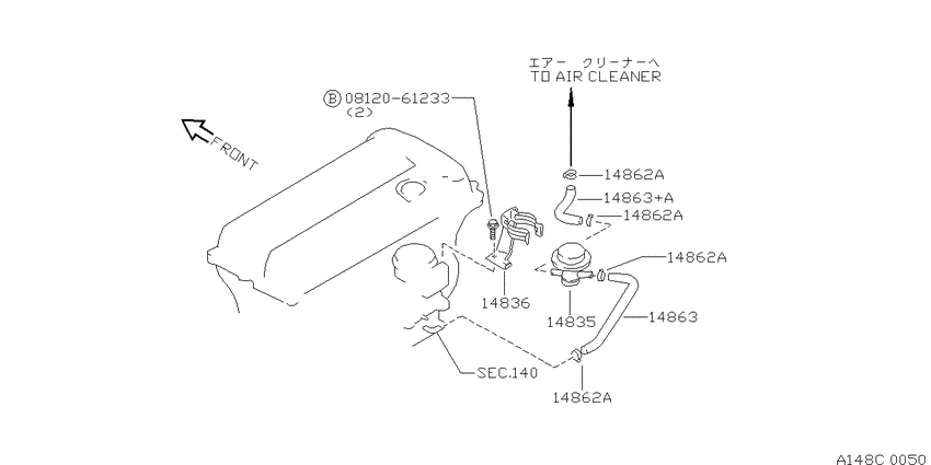Secondary air system