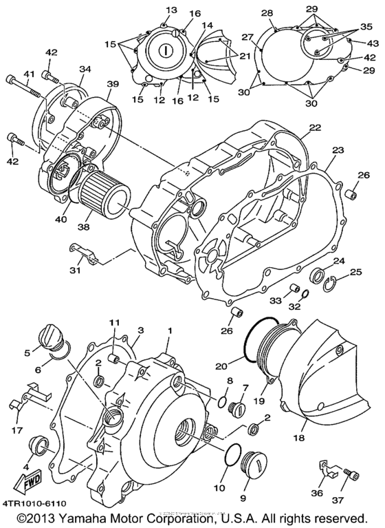 Crankcase cover