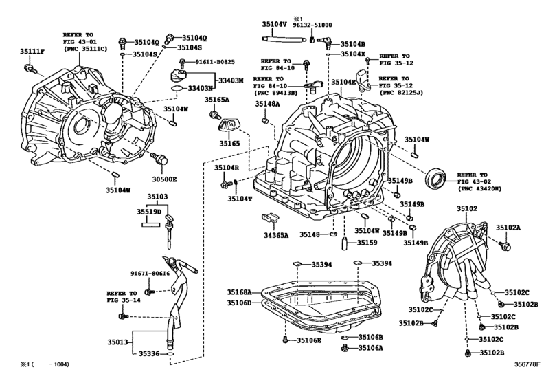 Transmission Case & Oil Pan (Atm)