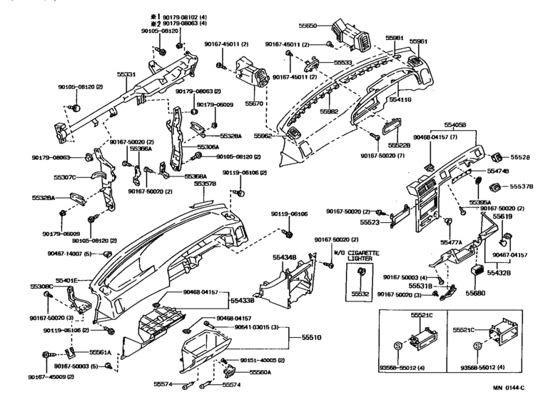 Instrument Panel & Glove Compartment