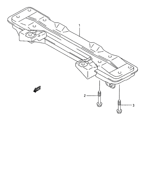 Front suspension frame