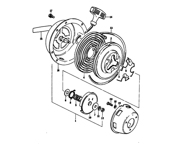 Recoil starter