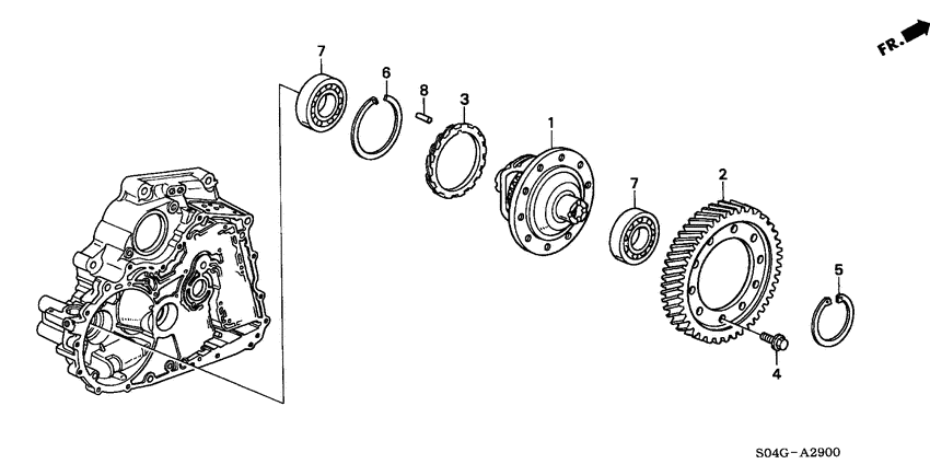 Differential gear