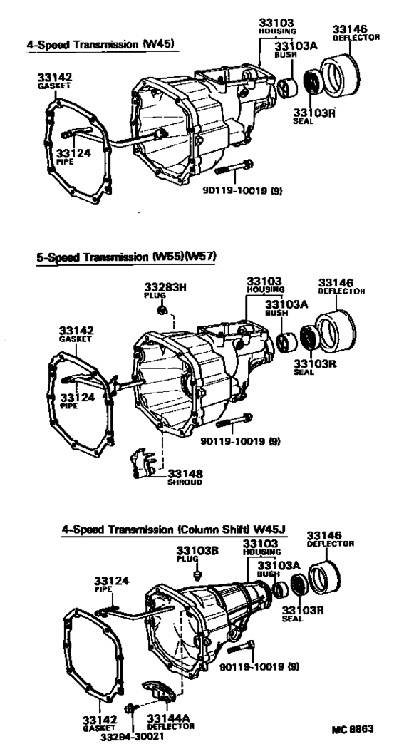 Extension Housing (Mtm)