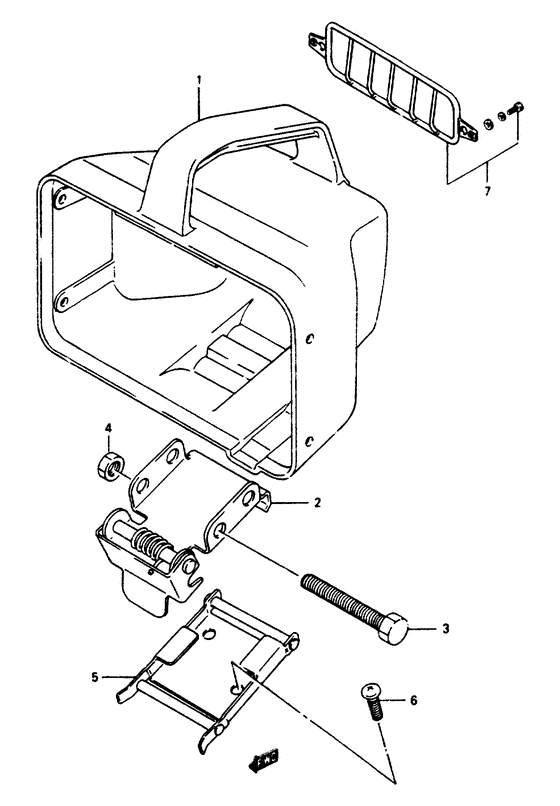 Headlamp housing