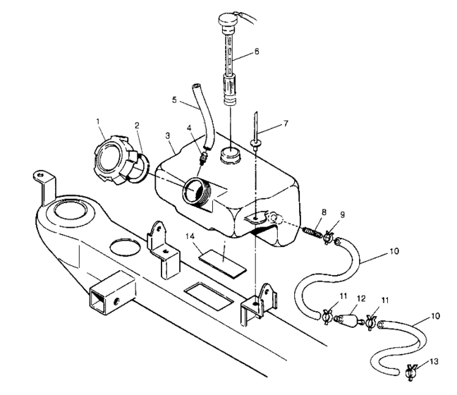 Oil tank assembly