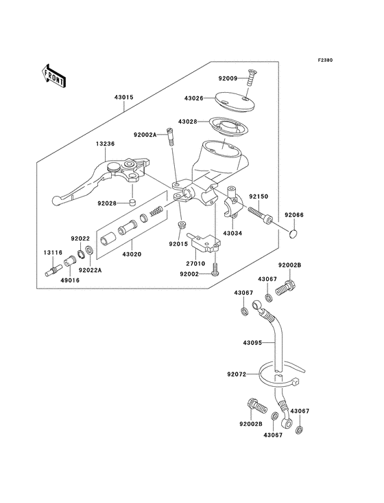 Clutch master cylinder