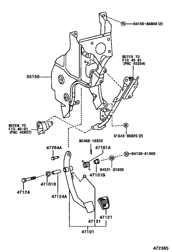 Brake Pedal & Bracket