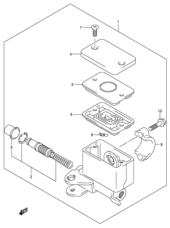 Front Master Cylinder