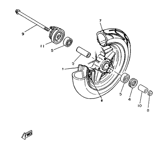 Front wheel