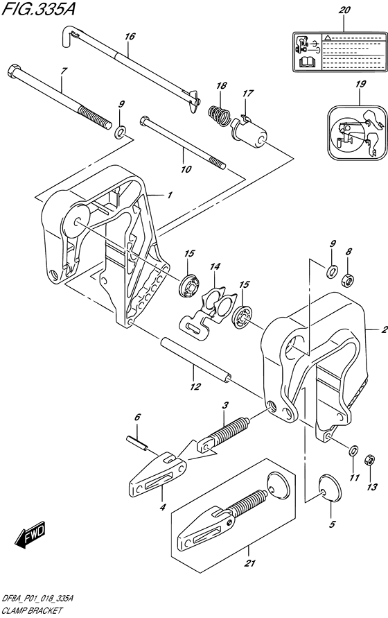 Clamp bracket