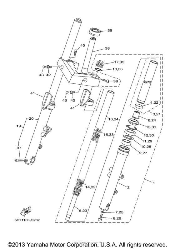 Front fork