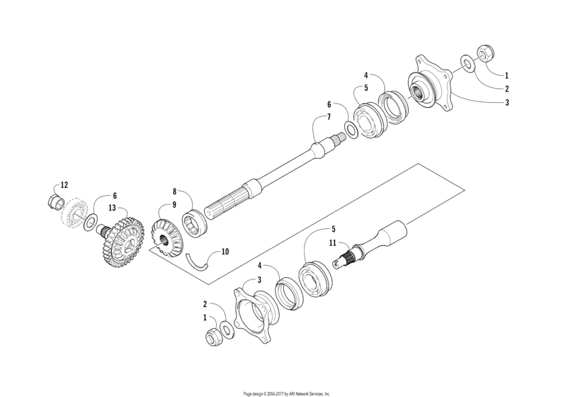 Secondary Drive Assembly
