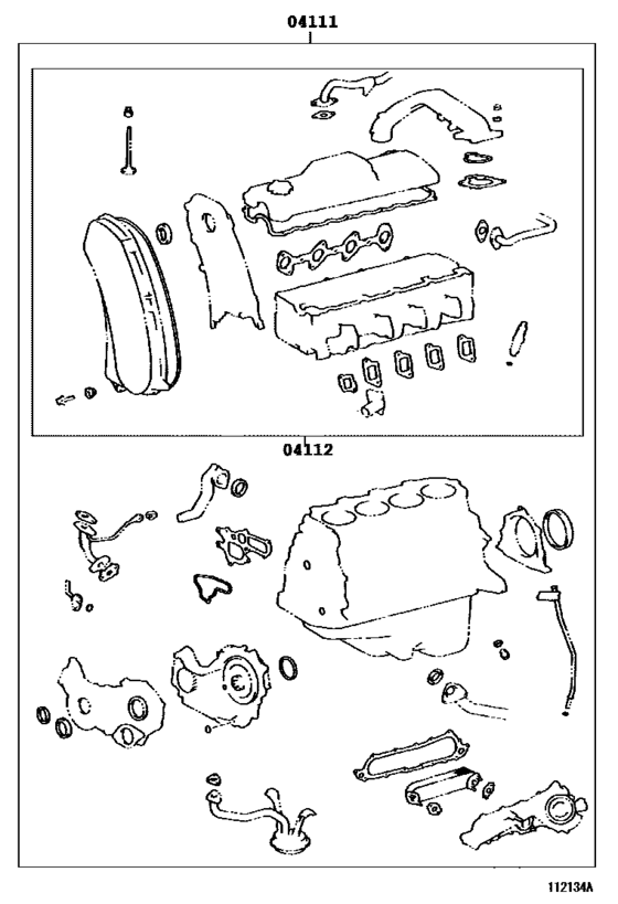 Engine Overhaul Gasket Kit