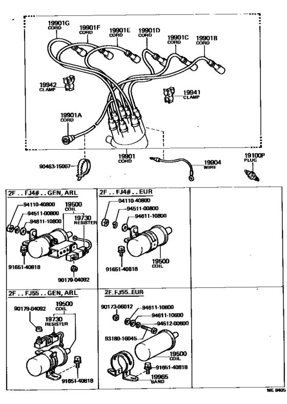 Ignition Coil & Spark Plug
