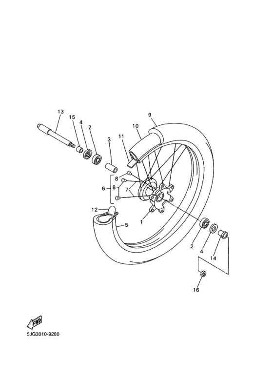 Front wheel
