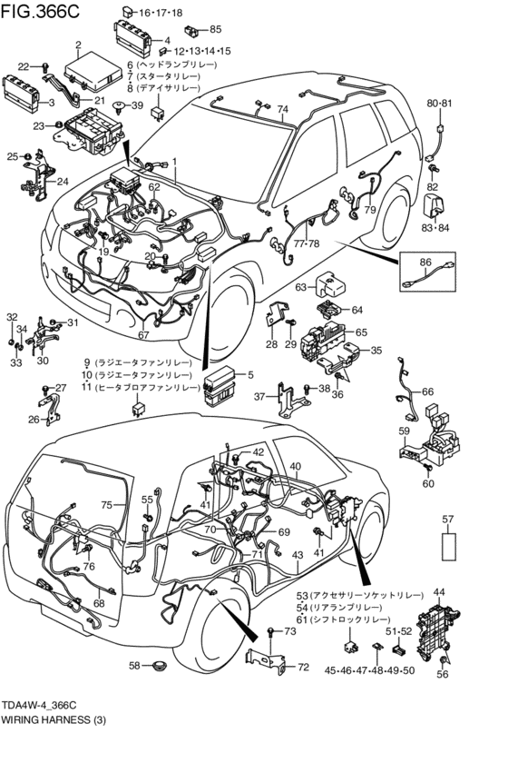 wire ring harness