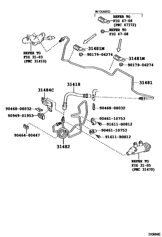 Clutch Pedal & Flexible Hose