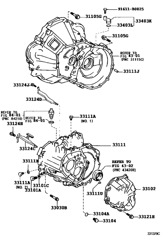 Clutch Housing & Transmission Case (Mtm)