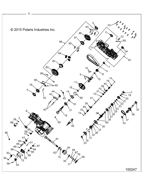 Drive Train, Main Gearcase