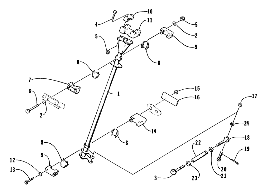 Steering Post Assembly