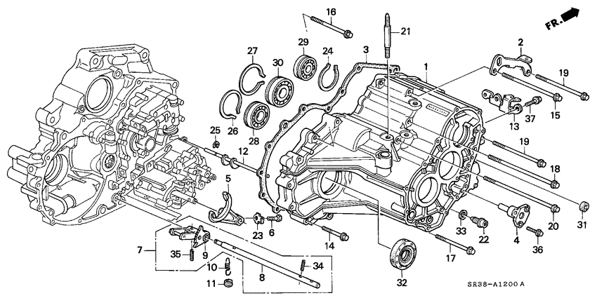 Transmission housing