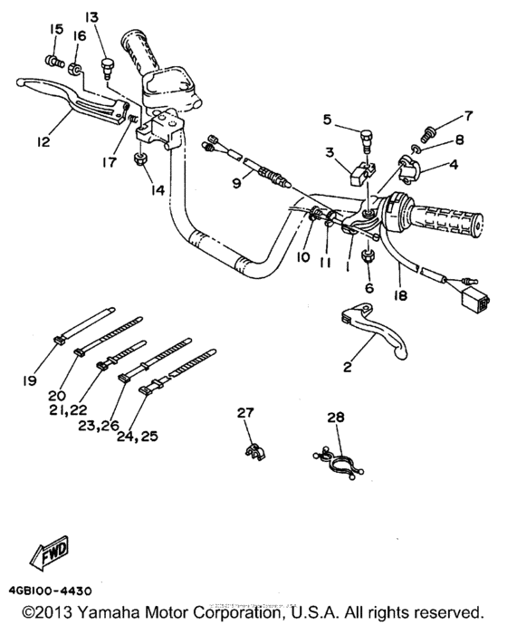 Handle switch & lever