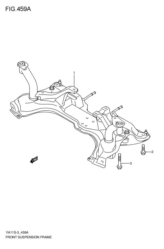 front suspension frame